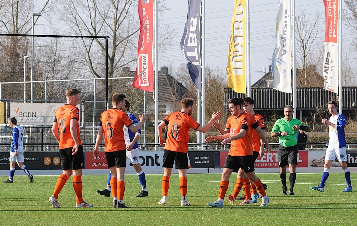 Oranje Nassau kan fraaie reeks niet vervolgen in Leeuwarden.