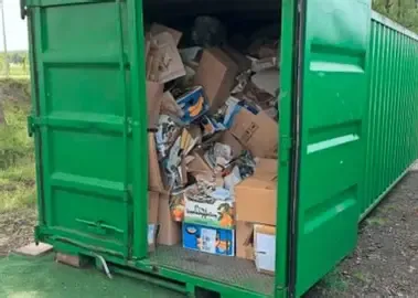 Geen oud papier containers meer bij Nassau
